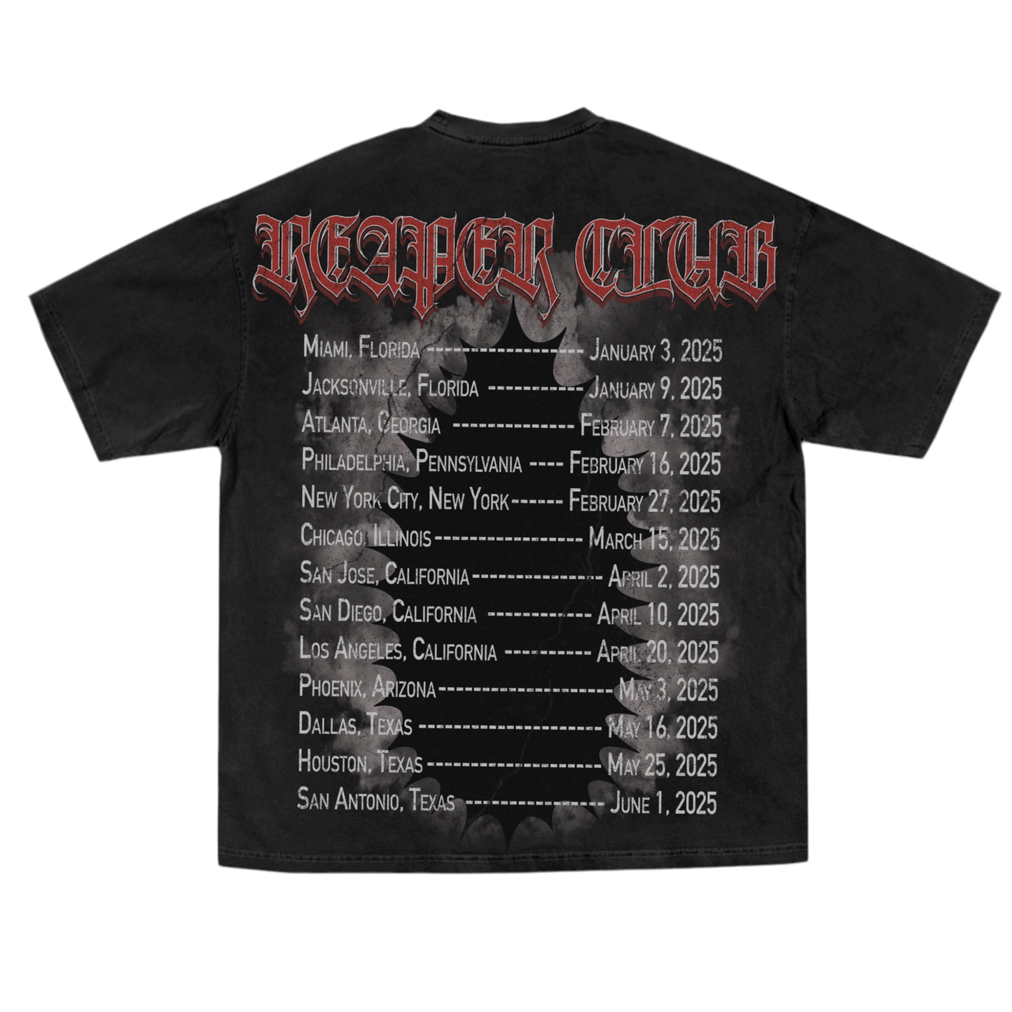 "Saint Reaper" Tour Tee