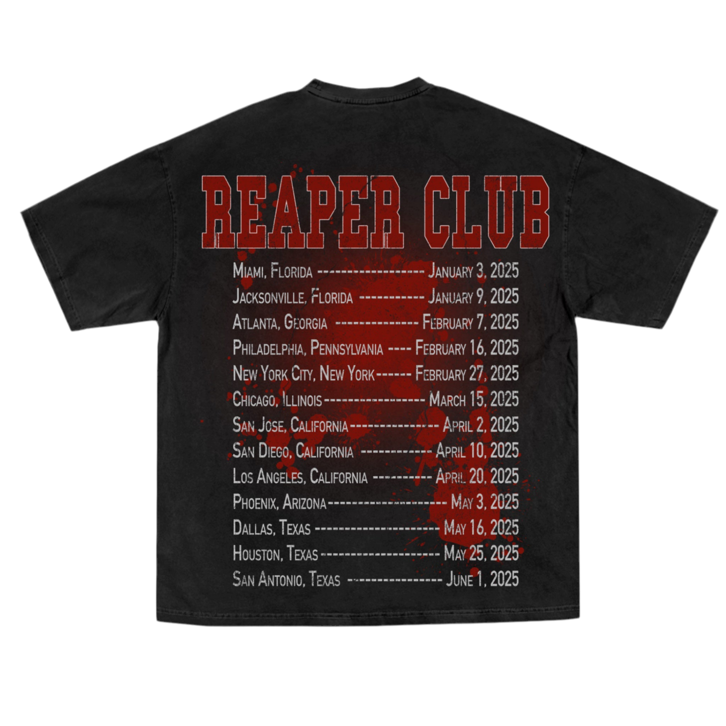 "Death Has Come" Tour Tee